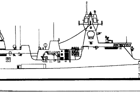 Корабль Hr Van Speijk [Frigate] - чертежи, габариты, рисунки
